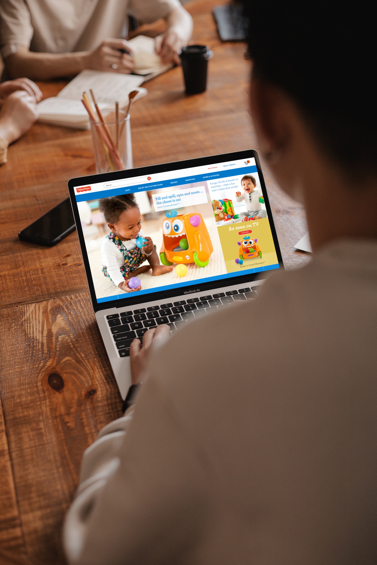 Fisher-Price website preview