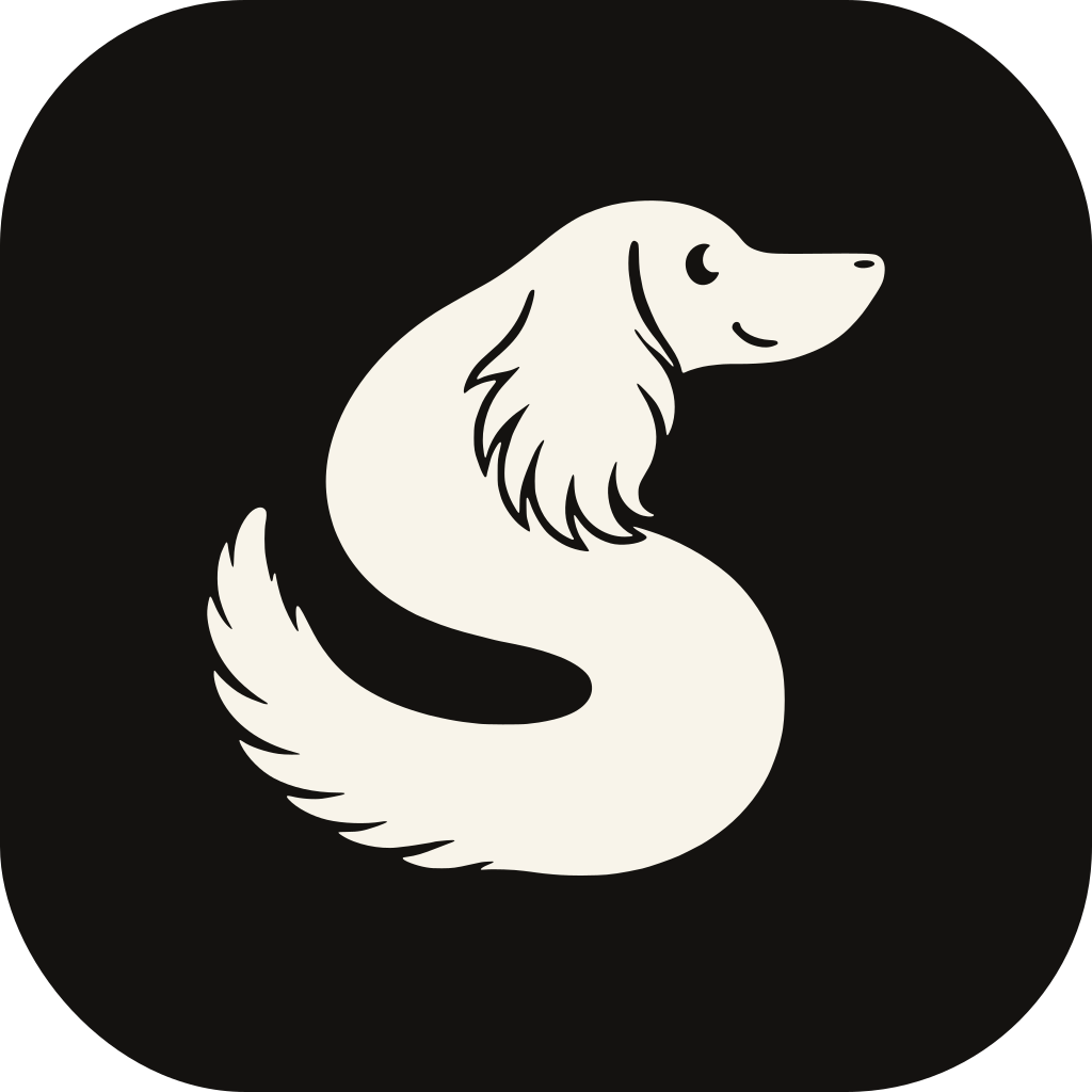 Snoot app icon, dark