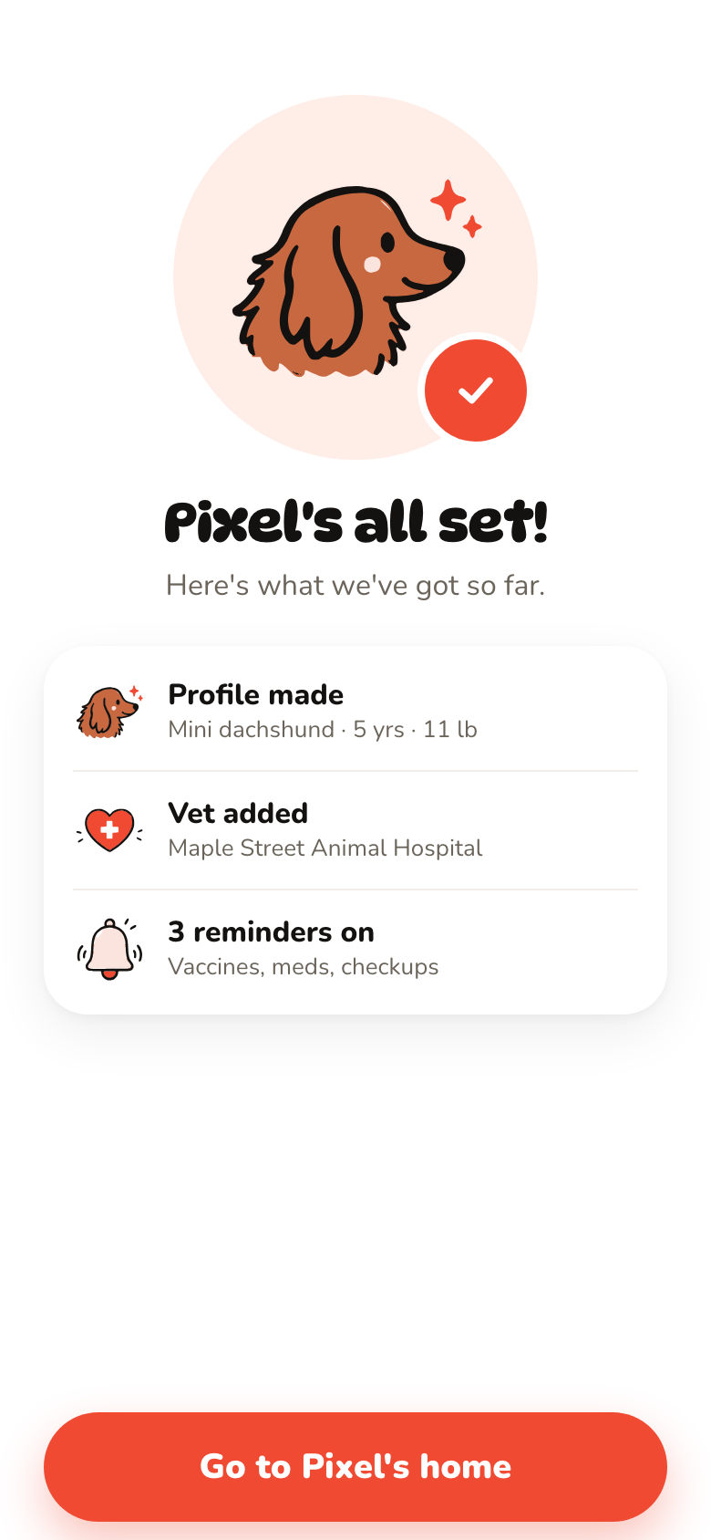All set